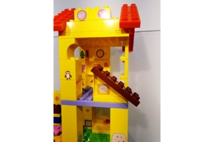 Lego UNICO Steine Haus Peppa Wutz - 54 Teile mit Bauplatten Bild 7