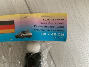 Autoflagge Deutschland mit Stab 30 x 46 cm, nur 9 Euro Bild 3