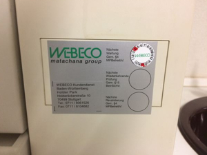 Webeco Sterilisator A30-B B-Klasse Autoklav Bild 2