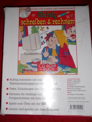 Deutsch richtig schreiben & rechnen für Kinder und Erwachsene - CD-ROM +Buch Bild 2