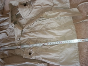 Trenchcoat Hoi Polloi Gr.6/34/XS Sehr guter Zustand Jacke Mantel beige Gürtel Baumwolle 100 % Damen, Bild 3