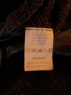 Zorbe Strickjacke Gr.44 Mantel Jacke grau Angora Wolle sehr guter Zustand Bild 8