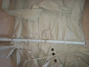 Trenchcoat Hoi Polloi Gr.6/34/XS Sehr guter Zustand Jacke Mantel beige Gürtel Baumwolle 100 % Damen, Bild 4
