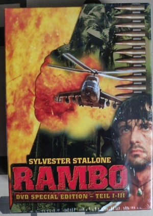 Rambo DVD Special Edition Teil 1-3 (DVD Box, Neu, OVP)
