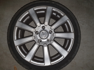 Kompletträder: Runflat-Reifen BMW Touring 3-er Continental 225/40 R18 92V M+S Bild 3
