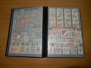 Motivsammlung mit Briefmarken zu den Themen Bären, Trachten Folklore Brauchtum Traditionen, u.a. Bild 6