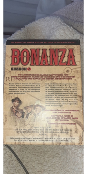 DVD BONANZA 2 Staffel Bild 2