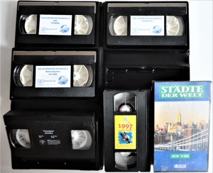 6 VHS Videokassetten Amerika, USA Nationalparks, Florida, Californien, New York, Walt Disney World Bild 4