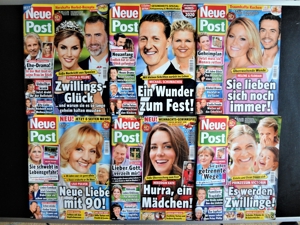 103 Neue Post Zeitschriften,Illustrierte, ab Heft Nr. 48 von 2018 bis Nr. 53 von 2020 Bild 1