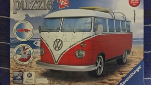 3D Puzzle Volkswagen T1 Surfer Edition, Ravensburger Bild 1