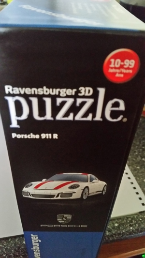 3D Puzzle Porsche 911 R, Ravensburger Bild 4
