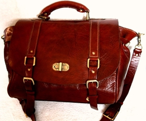 Tasche Leder Vintage Handmade Luxus Bild 12