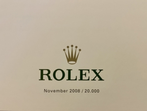 2 x Rolex Kataloge + Preislisten Oyster Perpetual 2008 und 2011 Bild 4