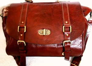 Tasche Leder Vintage Handmade Luxus Bild 14
