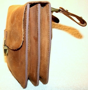 Tasche,Vintage Gürtel Tasche,Handarbeit,Einzelstück Bild 5