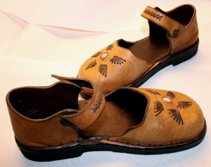 Damen Schuhe,Sandalen,Leder Hand Made Bild 4