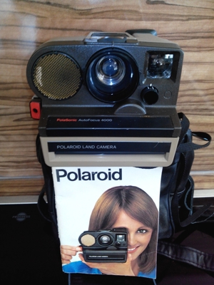 4 x Polaroid Land Cameras + 1x Kodak Disc 6000 Camera Bild 7