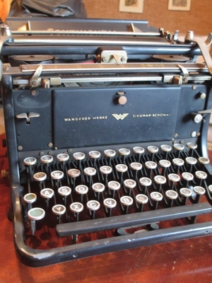 Schreibmaschine WANDERER Continental zu verkaufen Bild 4