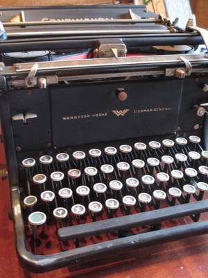 Schreibmaschine WANDERER Continental zu verkaufen Bild 3