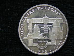 Silber-Gedenkmünze Bundesrepublik Deutschland 10 DM Bild 1