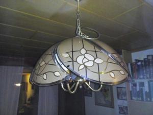 verkaufe sehr dekorative Deckenlampe im Tiffany-Stil Bild 3