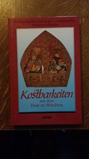 ( Buch ) Kostbarkeiten aus dem Dom zu Würzburg. Bild 1