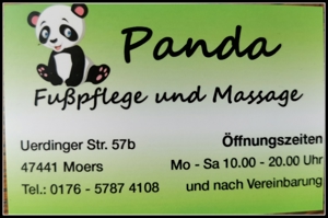 Neu ab 01.09. Panda Fußpflege und Massage Moers Bild 5