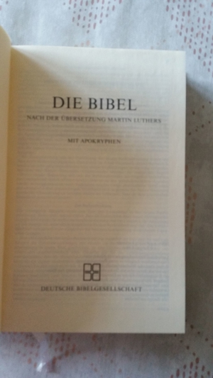 Bibel, Heilige Schrift Bild 13