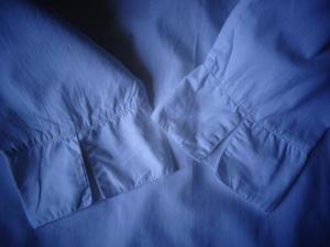 Mädchenbekleidung Bluse Gr. 34 weiß 3/4 Arm Bild 3