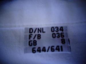 Mädchenbekleidung Bluse Gr. 34 weiß 3/4 Arm Bild 4