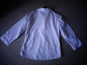 Mädchenbekleidung Bluse Gr. 34 weiß 3/4 Arm Bild 2