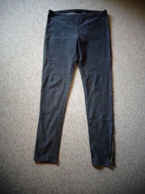 Damenbekleidung Vintage - Hose - Jeggings Gr. M bzw. ca. Gr. 38, schwarz
