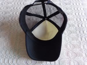 Cappy, Schirmmütze, Unisex, schwarz/ecru, Aufdruck Bild 5