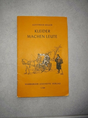 "Kleider machen Leute" * Schullektüre* zu verkaufen