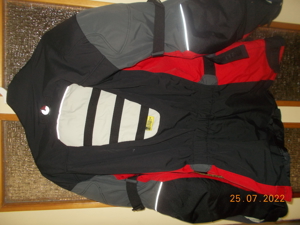 Motorradjacke von Road by Polo, schwarz/rot Gr. L Unisex Bild 3