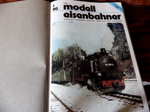"Modelleisenbahner"-Zeitschriften, 6 Jahre neu gebunden! Bild 3