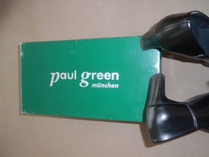 1 Paar elegante Damenschuhe schwarz, Paul Green, sehr,sehr gut erhalten Bild 5