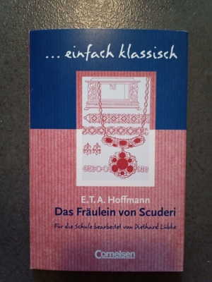Schullektüre "Das Fräulein von Scuderi" zu verkaufen