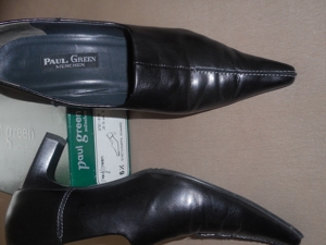 1 Paar elegante Damenschuhe schwarz, Paul Green, sehr,sehr gut erhalten Bild 3
