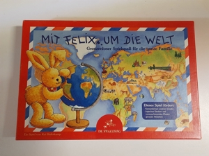 Familienspiel "Mit Felix um die Welt" zu verkaufen *neuwertig*