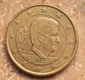 2015 Belgien: 50 Euro Cent! Bild 1