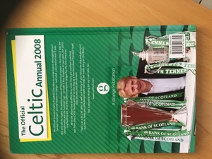 Fußballbuch Celtic Annual 2008 Bild 1