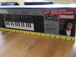 Keyboard Vintage Michael Jackson, Sammlerstück Bild 2