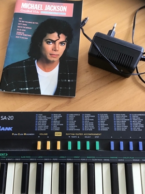 Keyboard Vintage Michael Jackson, Sammlerstück Bild 4