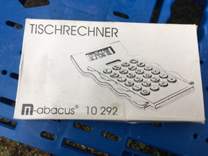 Neuer Tischrechner/Taschenrechner M-abacus 10 292 Bild 3