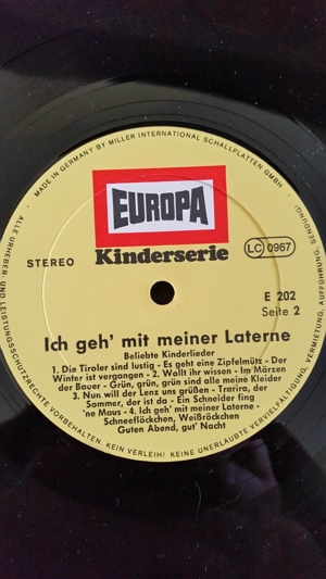 LP "Ich geh  mit meiner Laterne" Bild 8