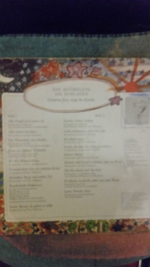 DDR LP "Die Blümelein, sie schlafen" Bild 3