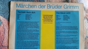 DDR LP "Märchen der Brüder Grimm" Bild 2