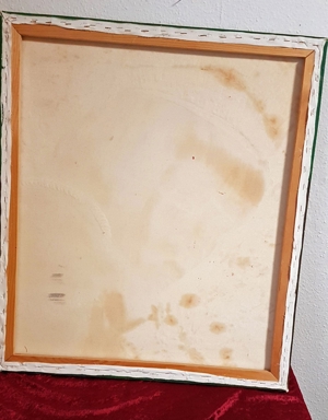 Brasilien Gemälde Indio Schamane Ethno Amazonas Regenwald 80x70 Mann Ayahuasca Häuptling krieger Bild 8