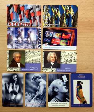 10 verschiedene Telefonkarten Deutschland von 1992 - 2006 Bild 1
